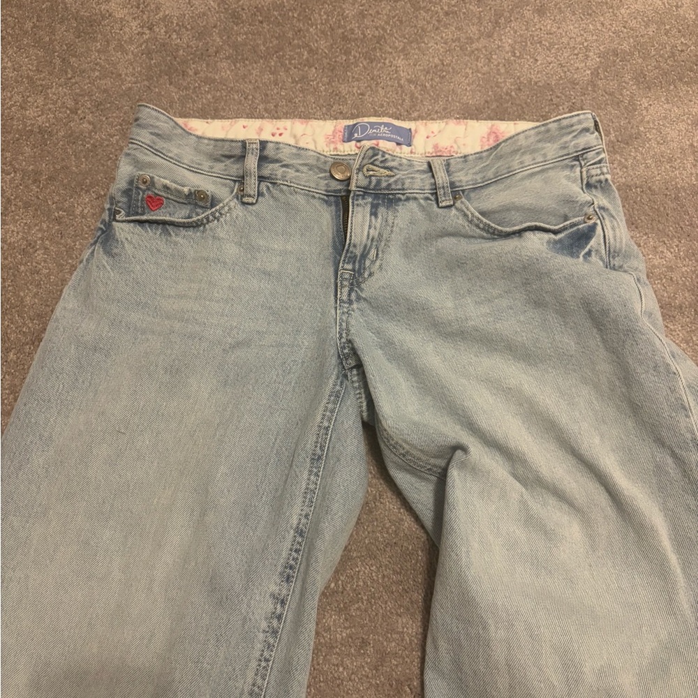 Aeropostale Light Blue Boyfriend Jeans